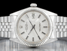 Rolex Datejust 36 Argento Jubilee 1601 Silver Lining